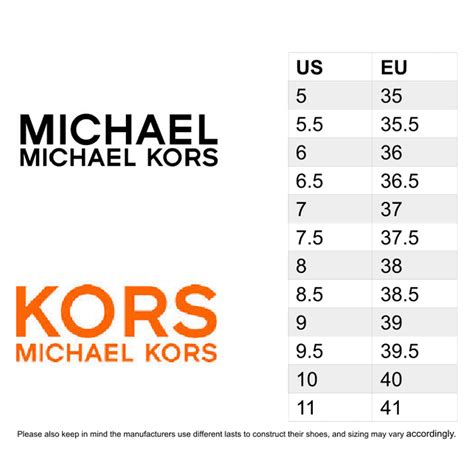 michael kors boots sizing